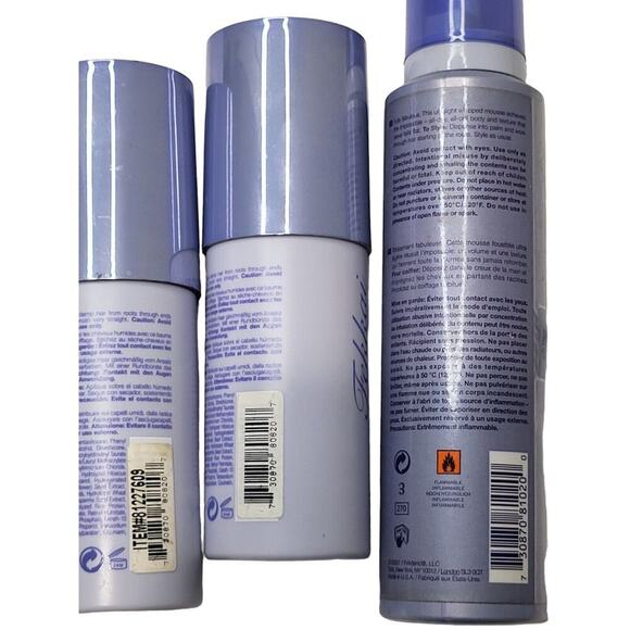 Lot FEKKAI Coiff Controle, Strong Volume Mousse, Tehnitan Color Care, Ir… - Picture 2 of 8